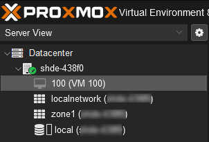 Proxmox vm confirm