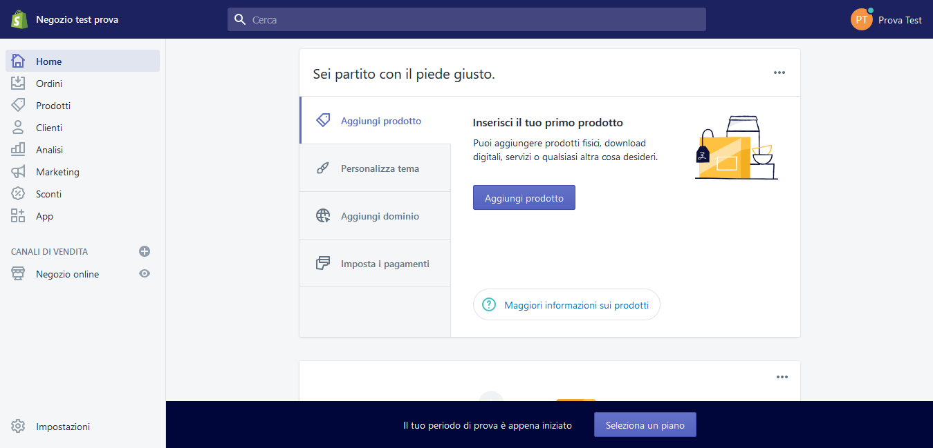Screenshot Guida Shopify 2