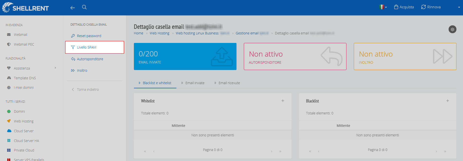 livello-spam