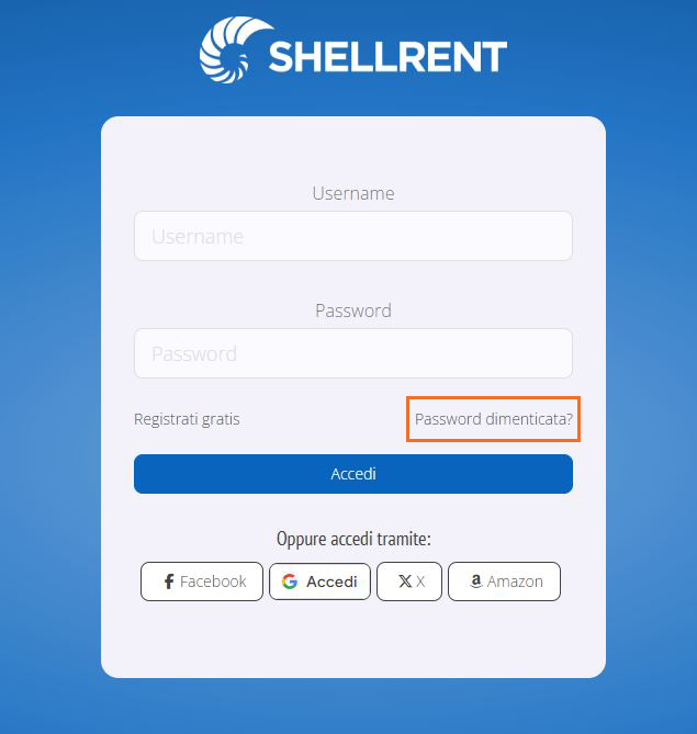 Recupero password pannello Manager Shellrent
