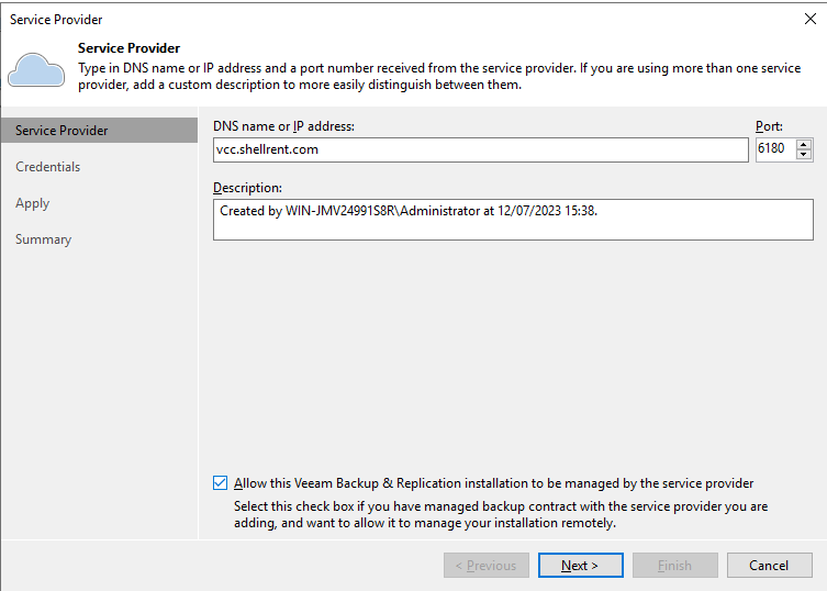 screen 2 guida veeam