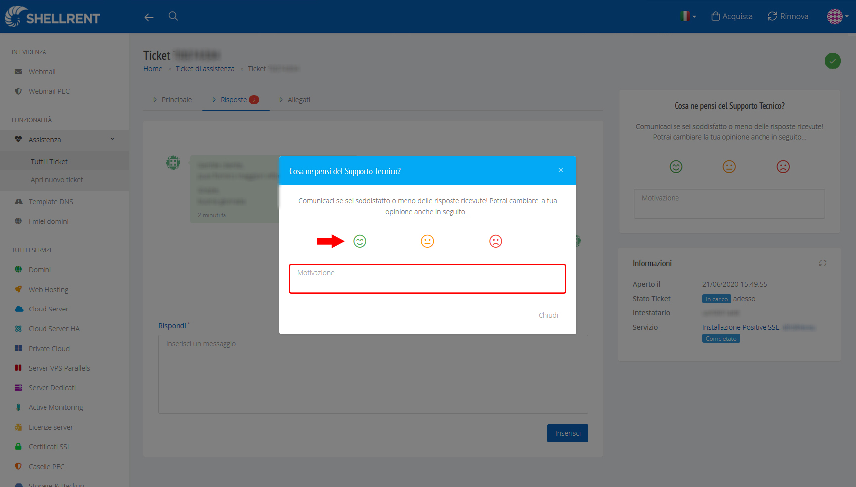 step 2 feedback ticket