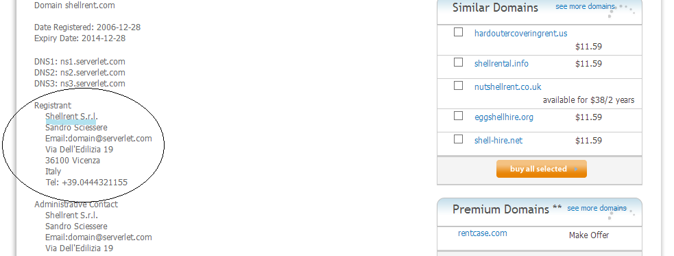 whois