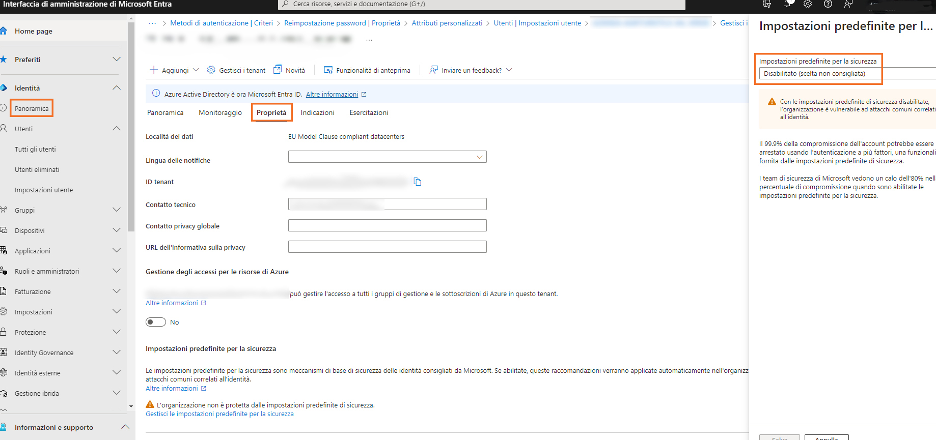 Passaggi Exchange Entra
