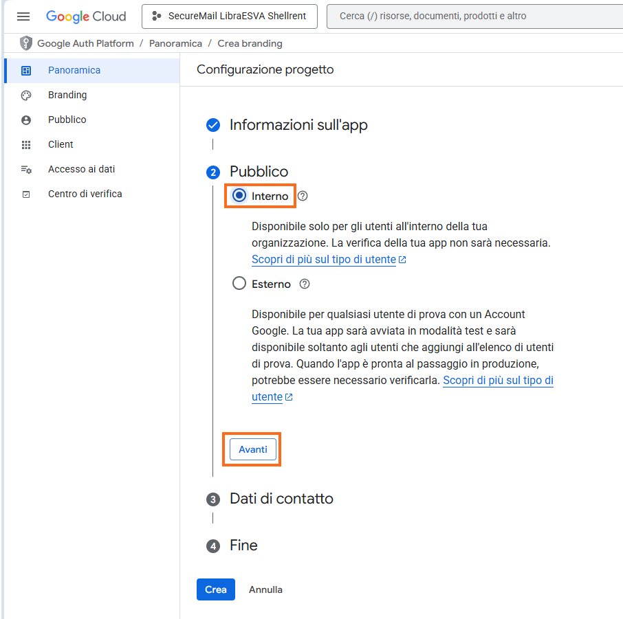 Google Cloud - Pubblico